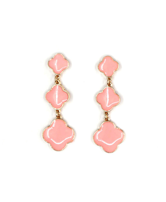 Clover Drop Earring