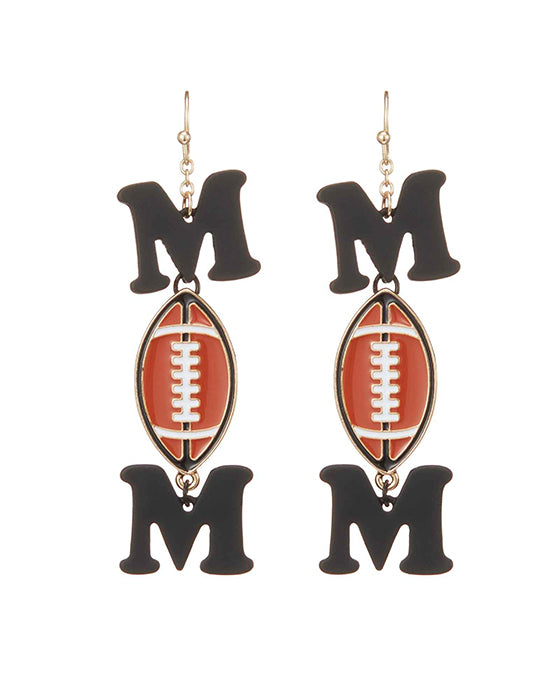 Sports w/ Mom Epoxy Earring