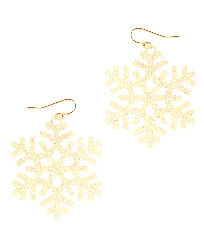 Glitter Christmas Earring