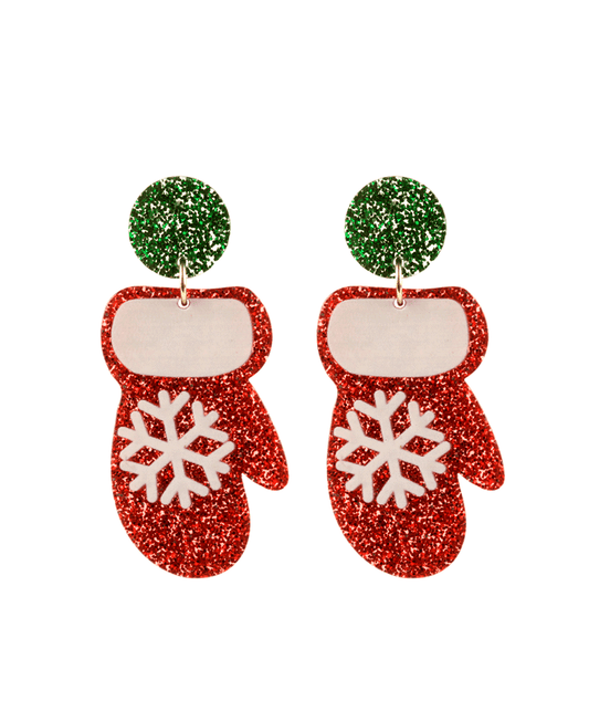 Christmas Popart Post Earring