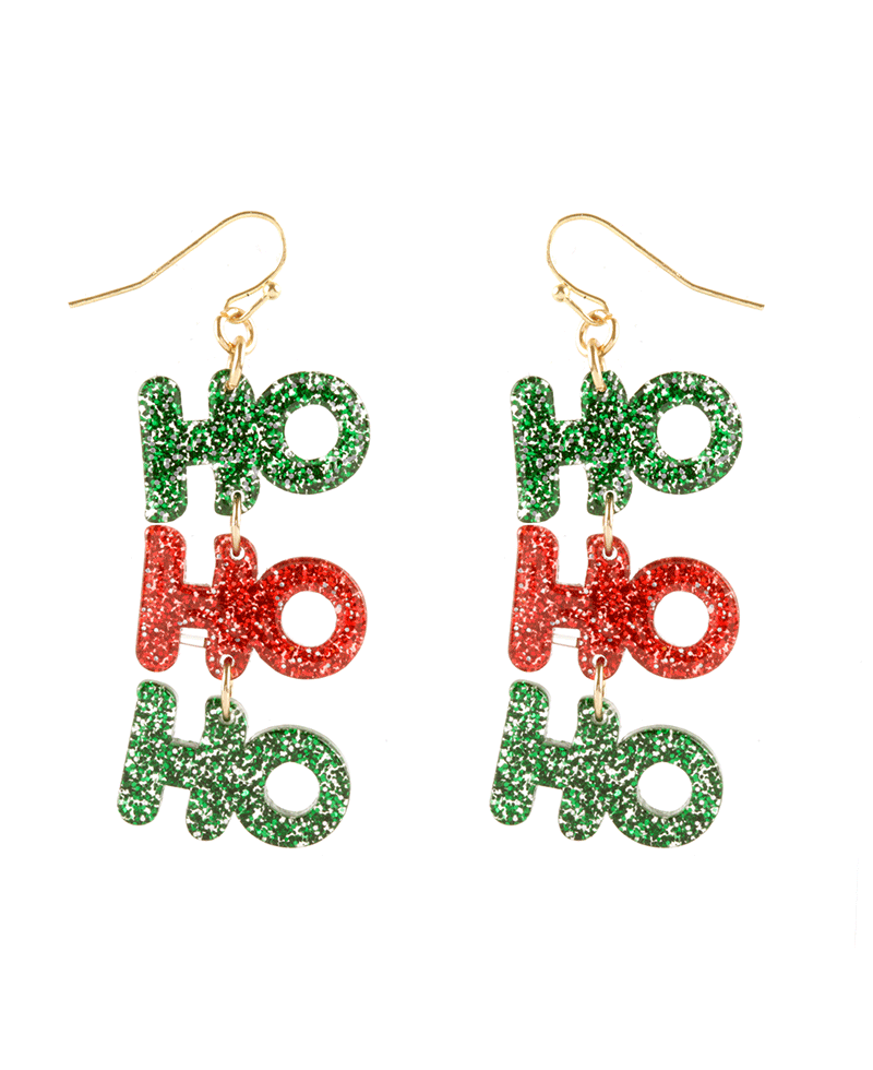 Christmas Popart Earring