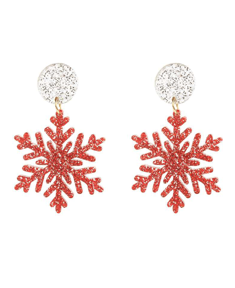 Christmas Popart Post Earring