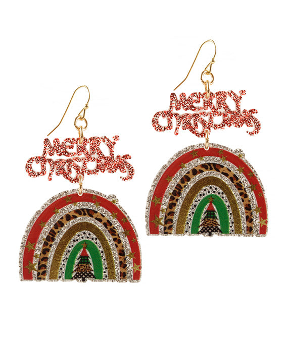 Christmas Texas Earring