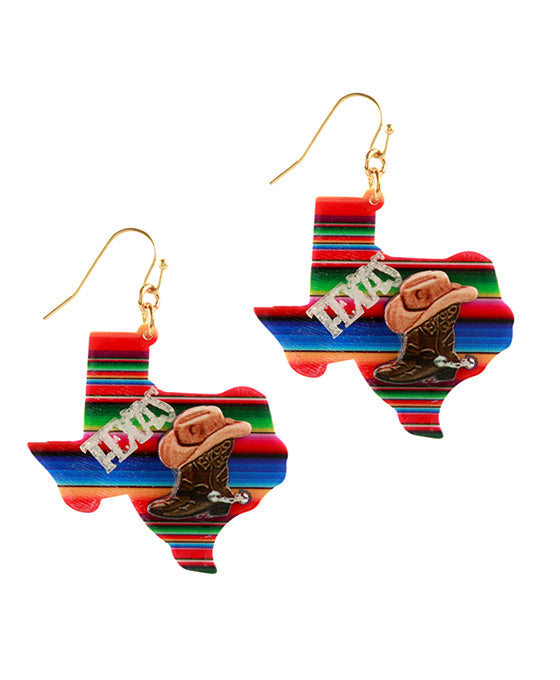 Texas Popart Earring