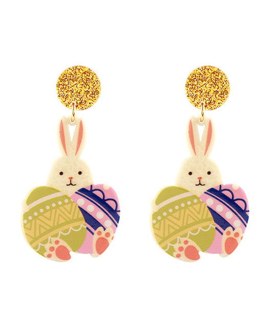 Easter Acrylic Post Earring