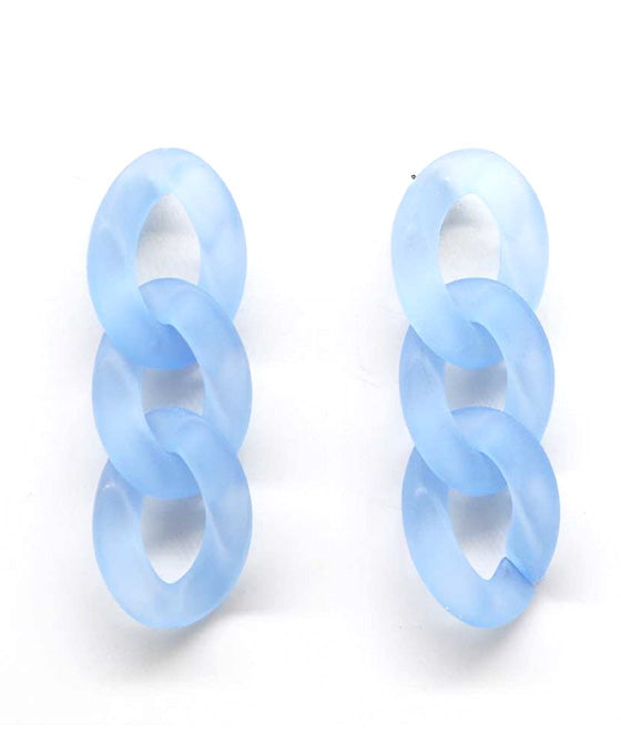 Acetate Linked Earring