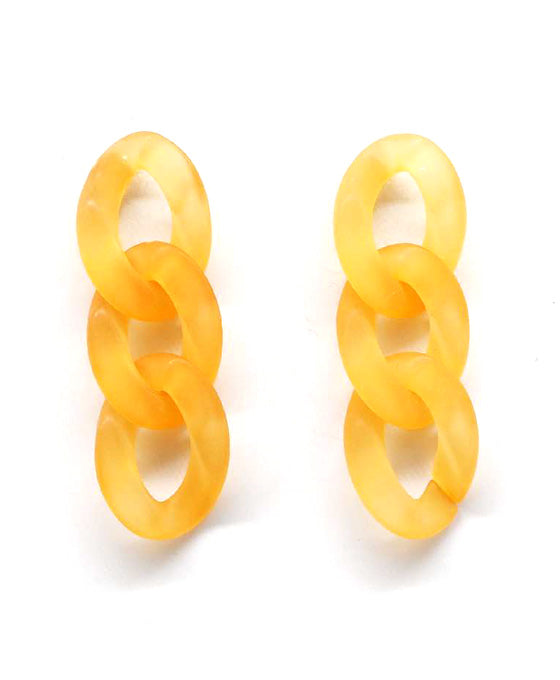 Acetate Linked Earring