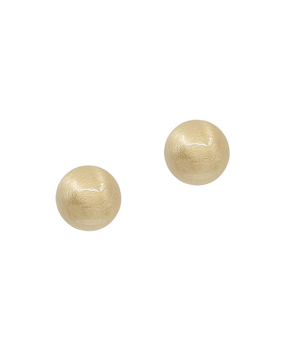 15mm Metal Ball CCB Post Earring