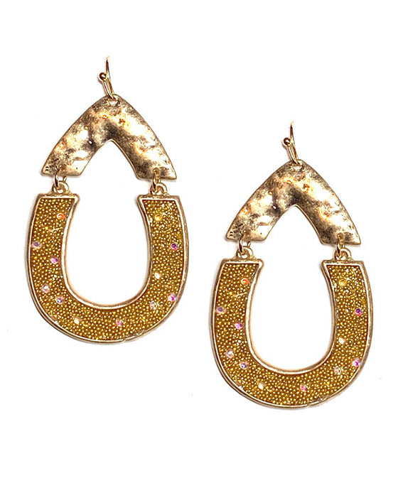 Geo Shape Metal Earring