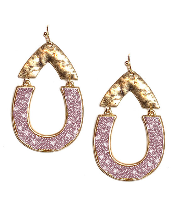 Geo Shape Metal Earring