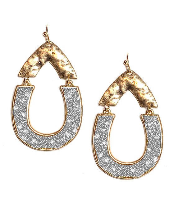 Geo Shape Metal Earring