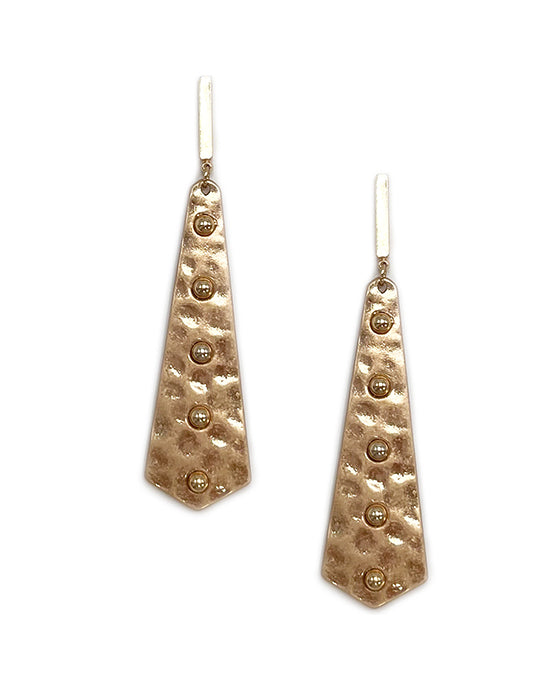 Geo Shape Metal Earring