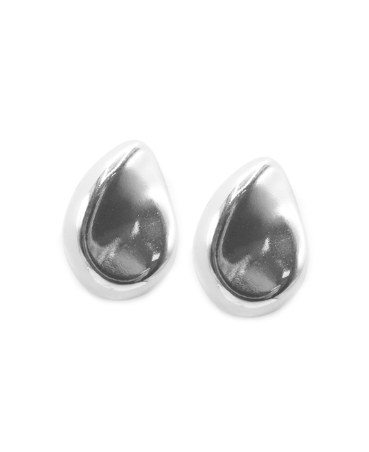 Teardrop Shape Post Earring