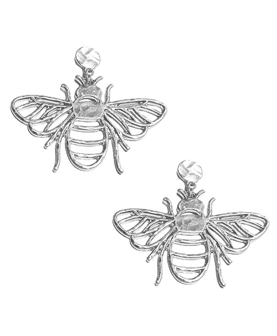 Bee Color Coating Post Earring