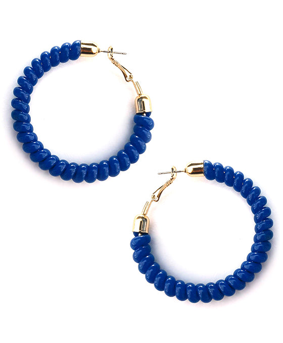 Color Hoop Earring