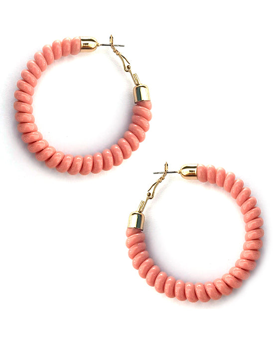 Color Hoop Earring