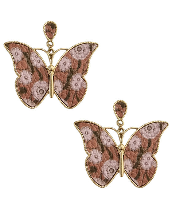 Butterfly Post Earring