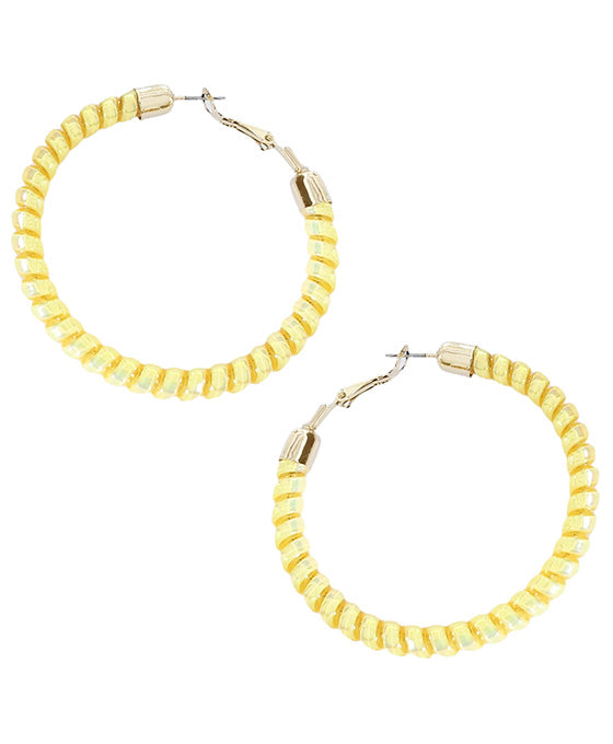 Twisted Hoop Earring