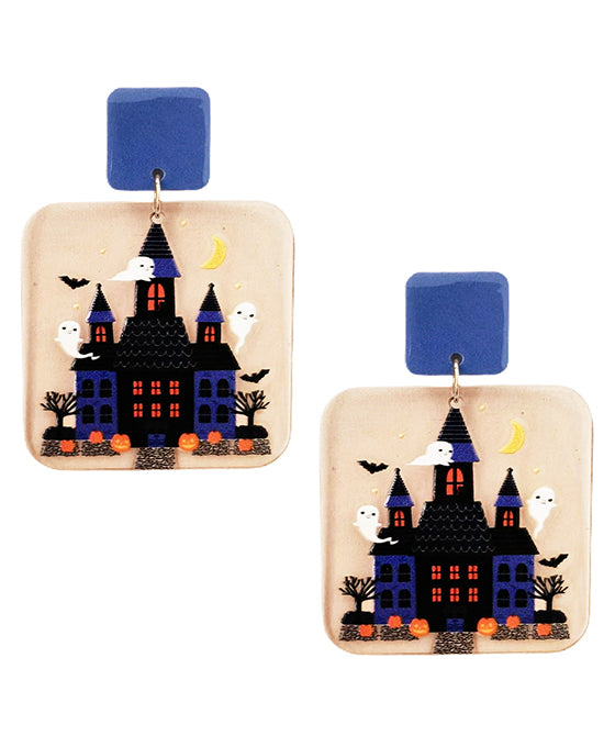 Halloween Post Earring