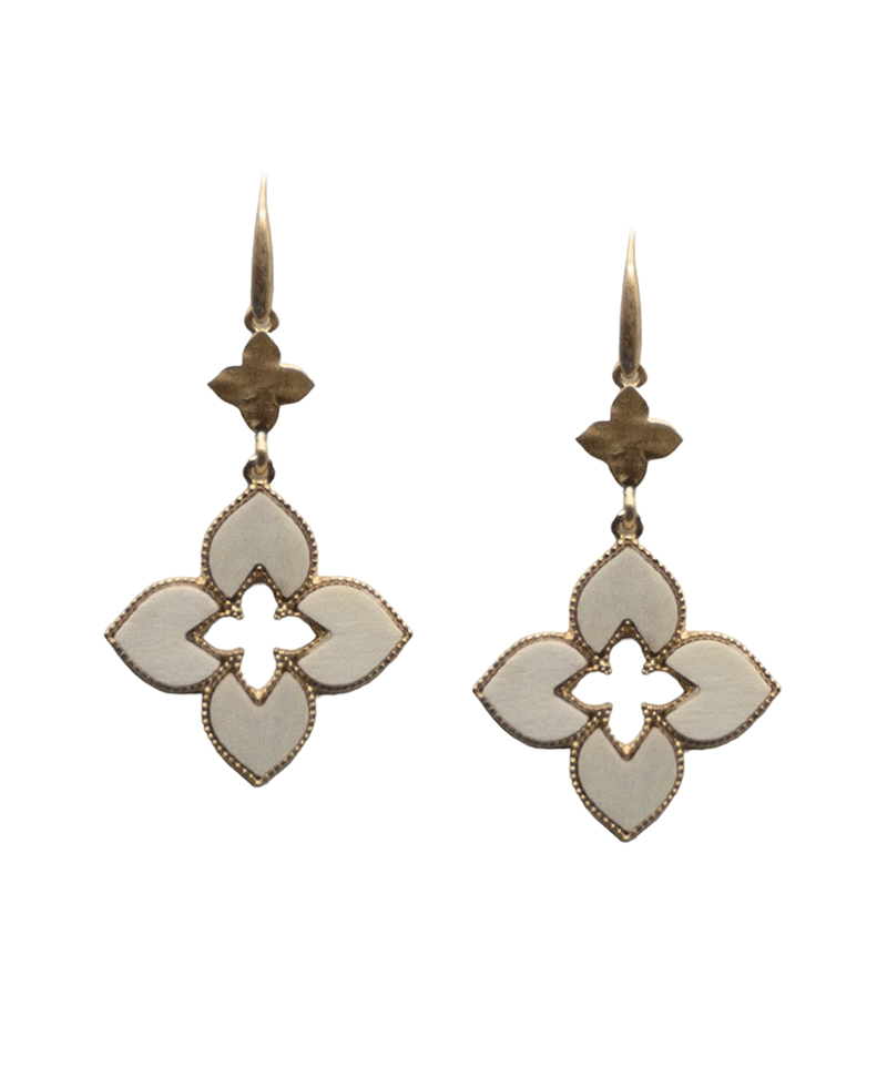 Double Clover Shape Earring