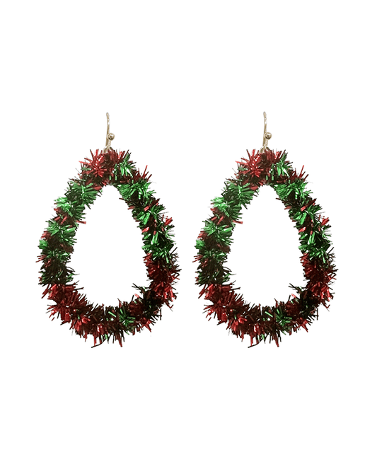 Wreath Teardrop Earring