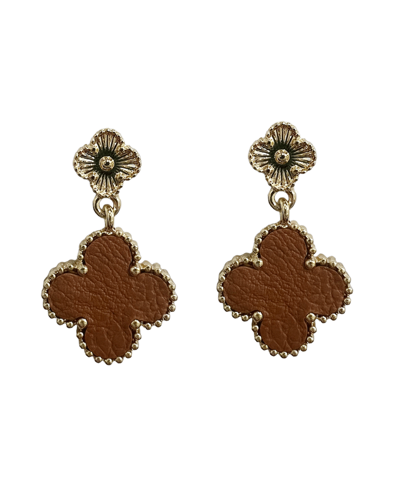 Clover Post Earring