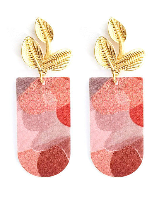 Painted Post Earring