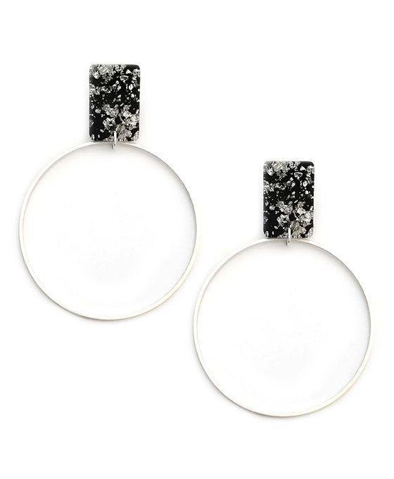 Round Wire Post Earring