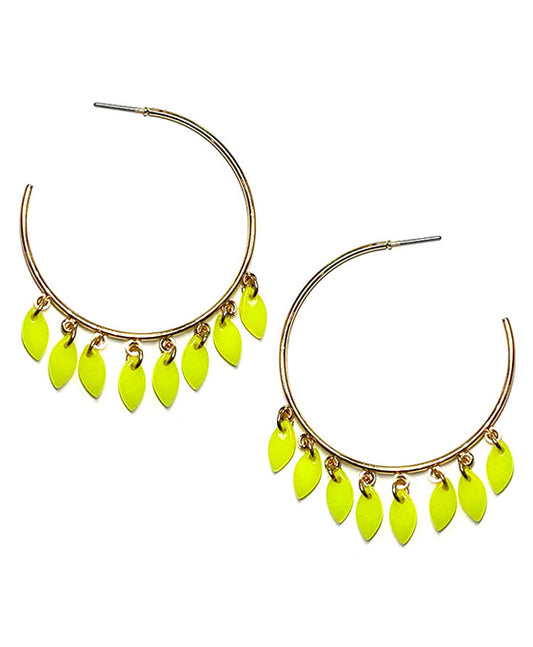 Dangle Hoop Earring