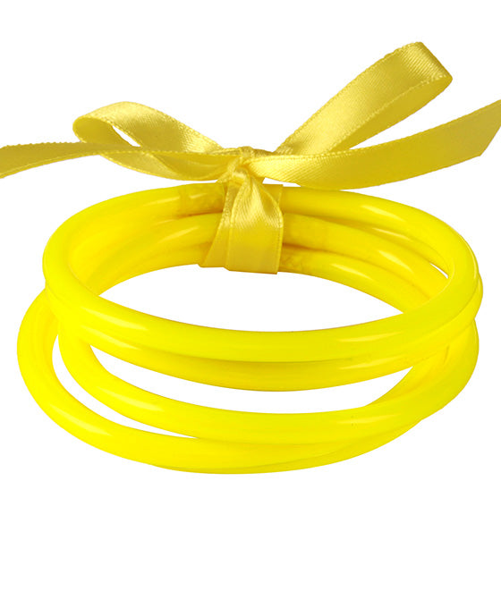 Plastic Tube Stackable Bracelet