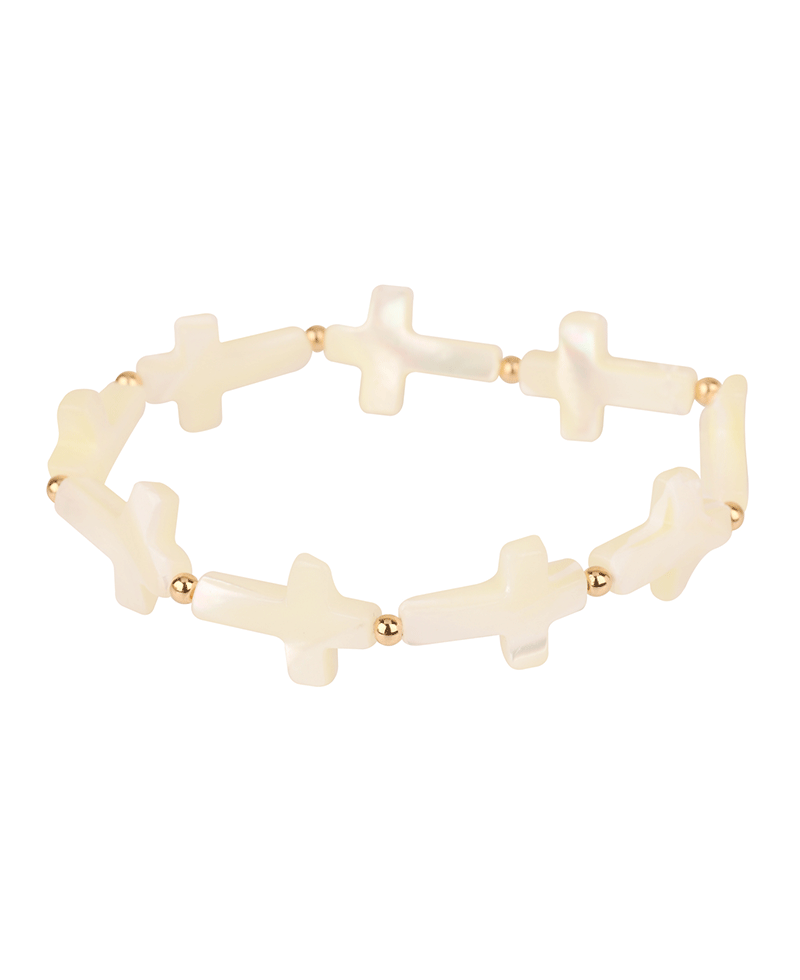 Mop Cross Elastic Bracelet