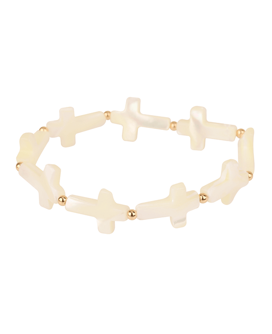 Mop Cross Elastic Bracelet