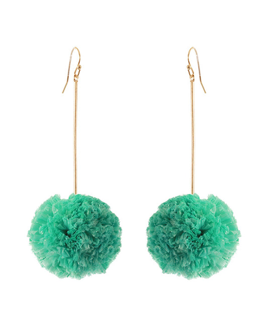 Pompom Earring