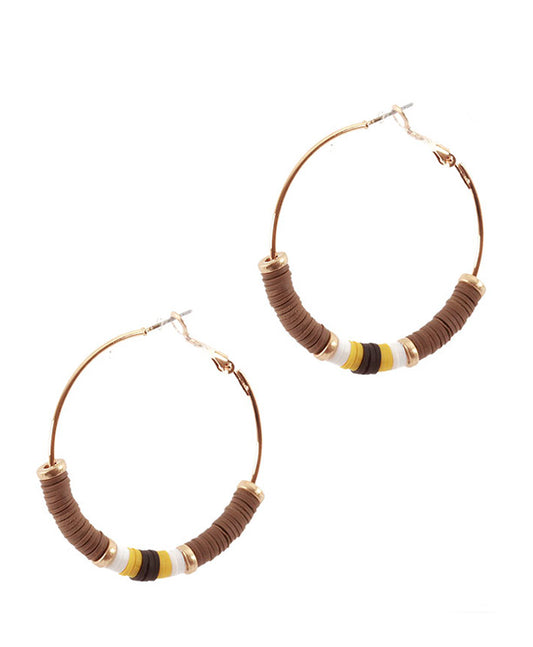 40mm Round Hoop Earring