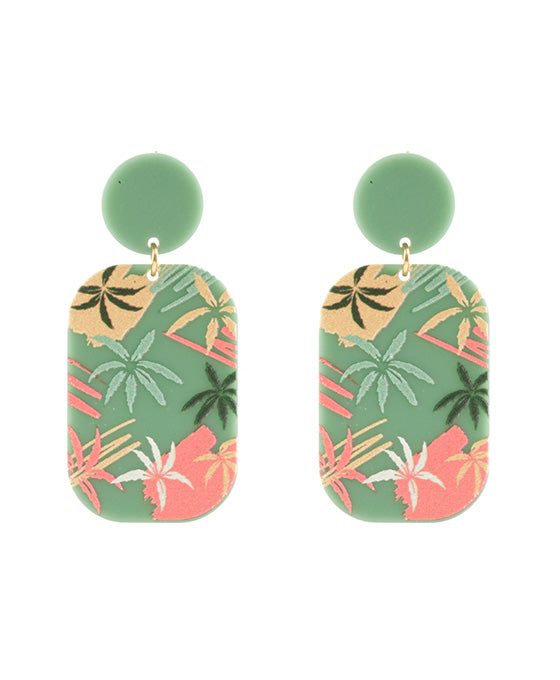 Popart Tropical Post Earring