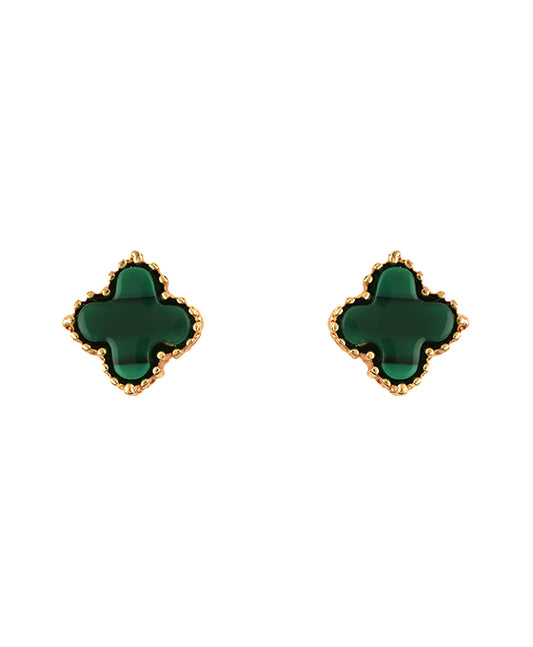 10mm Shell Post Clover Earring