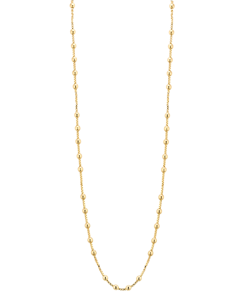 Brass Metal Chain Short Necklace