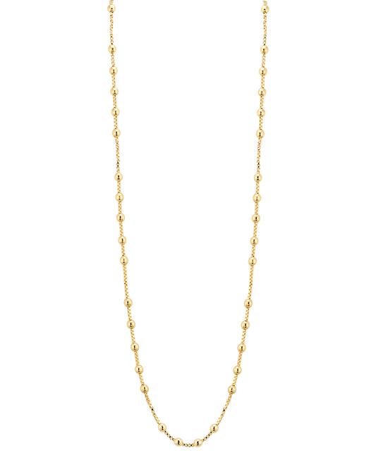 Brass Metal Chain Short Necklace