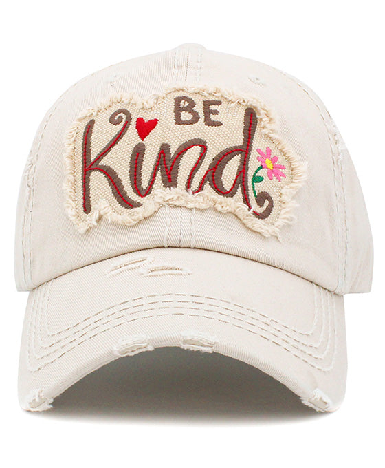 Be Kind Vintage Ball Cap