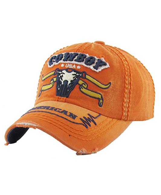 Cowboy Vintage Ball Cap