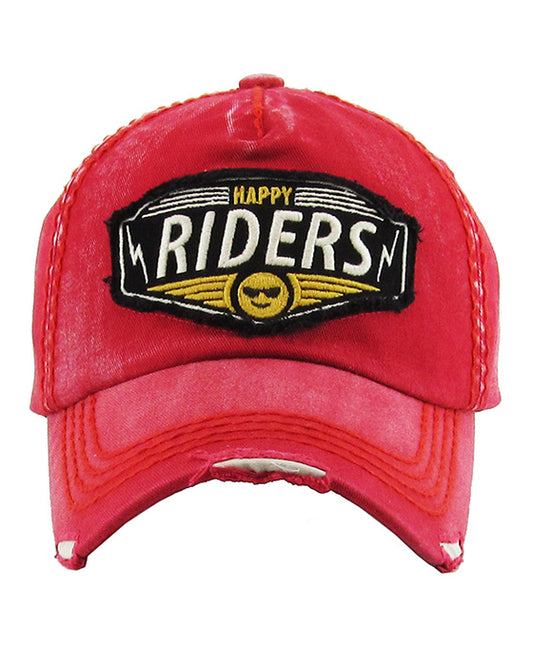 HAPPY RIDERS Vintage Ball Cap