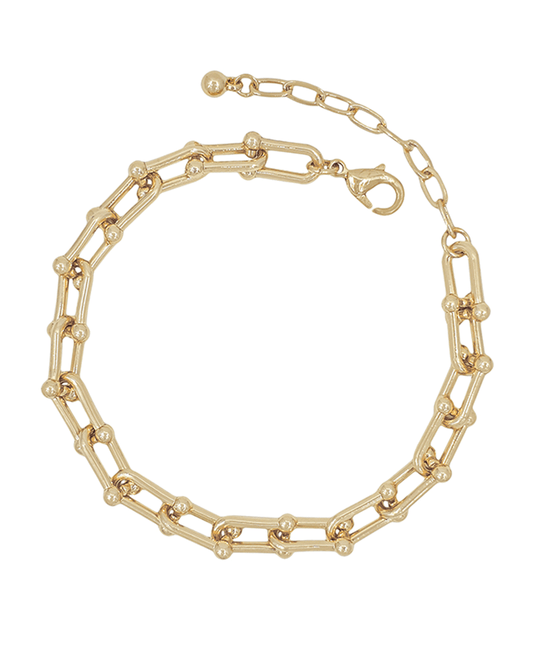 12mm Metal Chain Bracelet