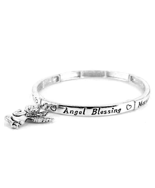 Religious Angel Blessing Bracelet