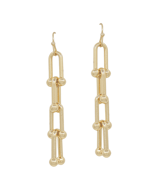 15mm Chain Linear Earring