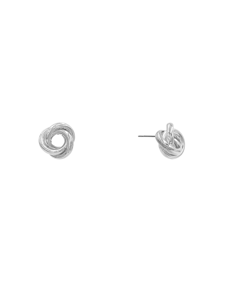 Knot Stud Earring - 0.6"