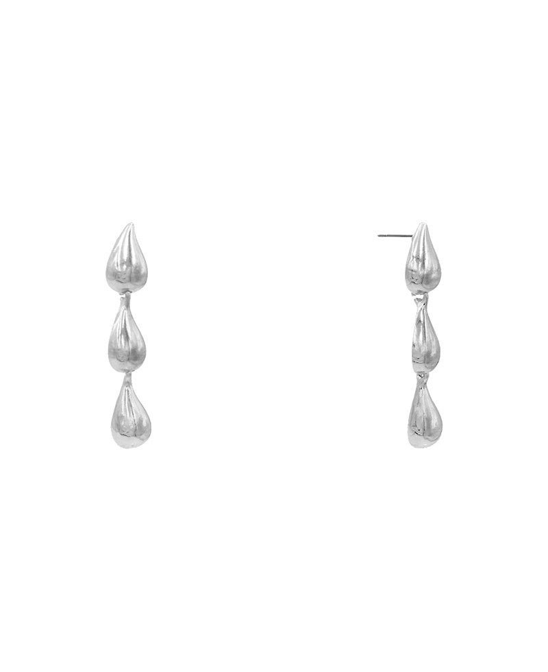 Teardrop 3 Drop Earring - 2.0"