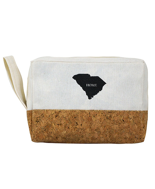 US State Map Cork Pouch