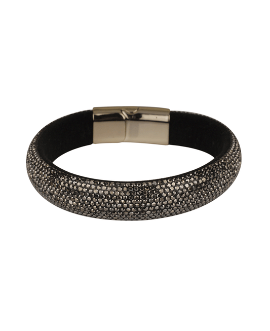 Rhinestone Magnetic Closure Bracelet