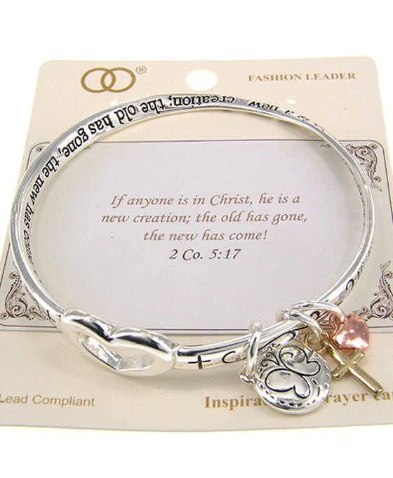 2 CO 15:7 TWIST BRACELET