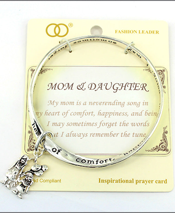 MOM & DAUGHTER Twist Bangle